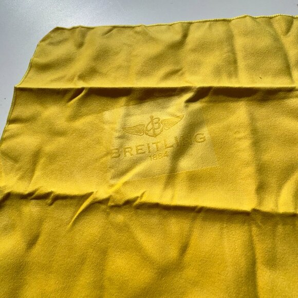 #139 BREITLING EMBOSSED CLEANING CLOTH  WATCH CLEANING CLOTH - Picture 6 of 14
